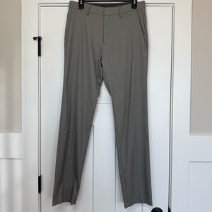 Reaction Kenneth Cole Slim Fit Flat Front Gray Men’s Dress Pants Size 30x32